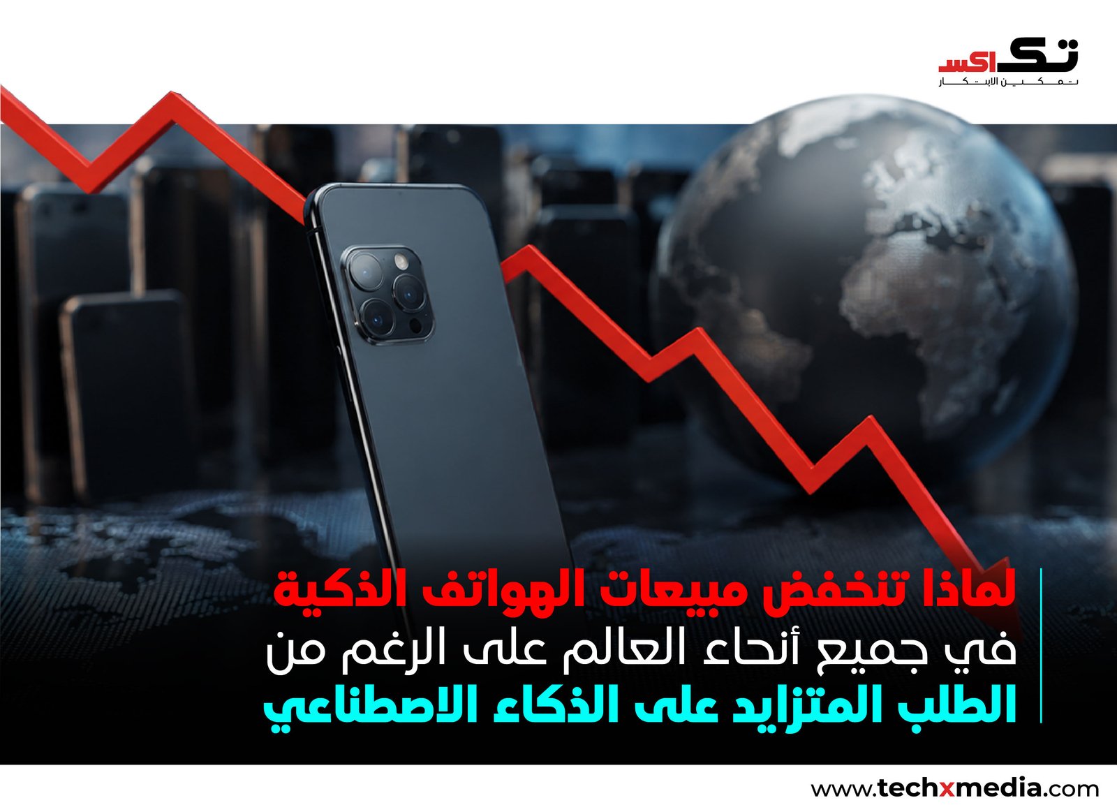 لماذا سجلت شحنات الهواتف الذكية العالمية أدنى مستوى لها منذ 13 عاماً؟